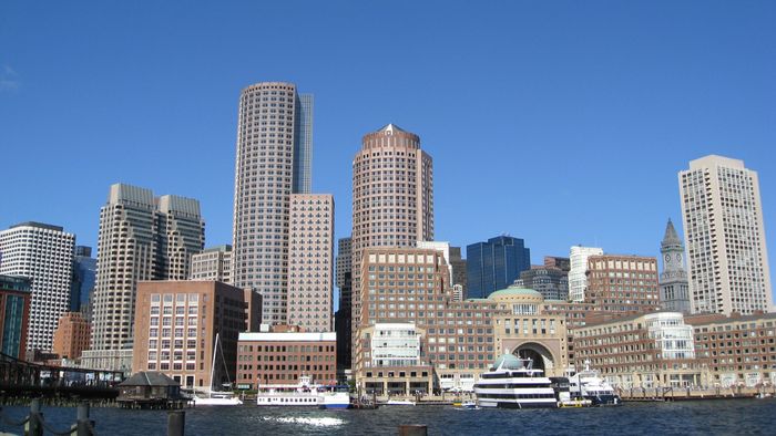 La skyline di Boston