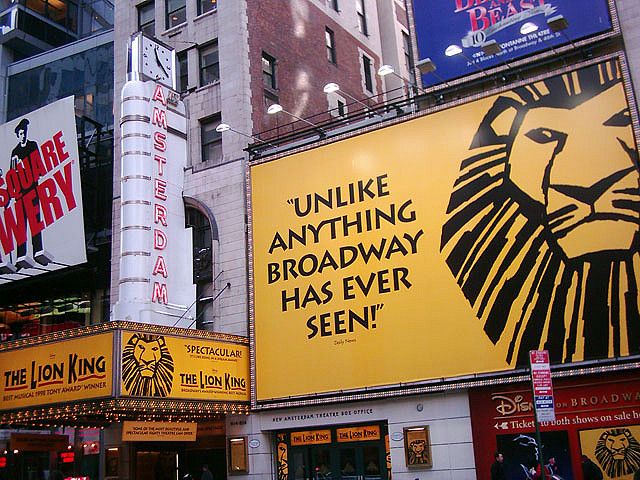 Le commedie musicali a New York nel 2017