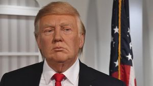Donald Trump si insedia al Madame Tussauds di New York