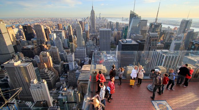 L’osservatorio del Top of the Rock