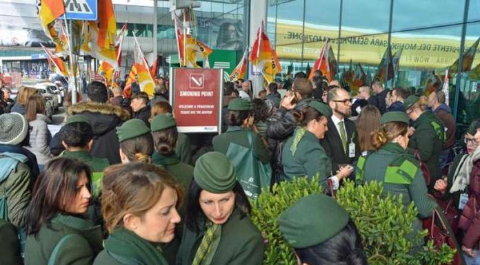 Sciopero trasporto aereo il prossimo 12 maggio Sciopero 12 maggio