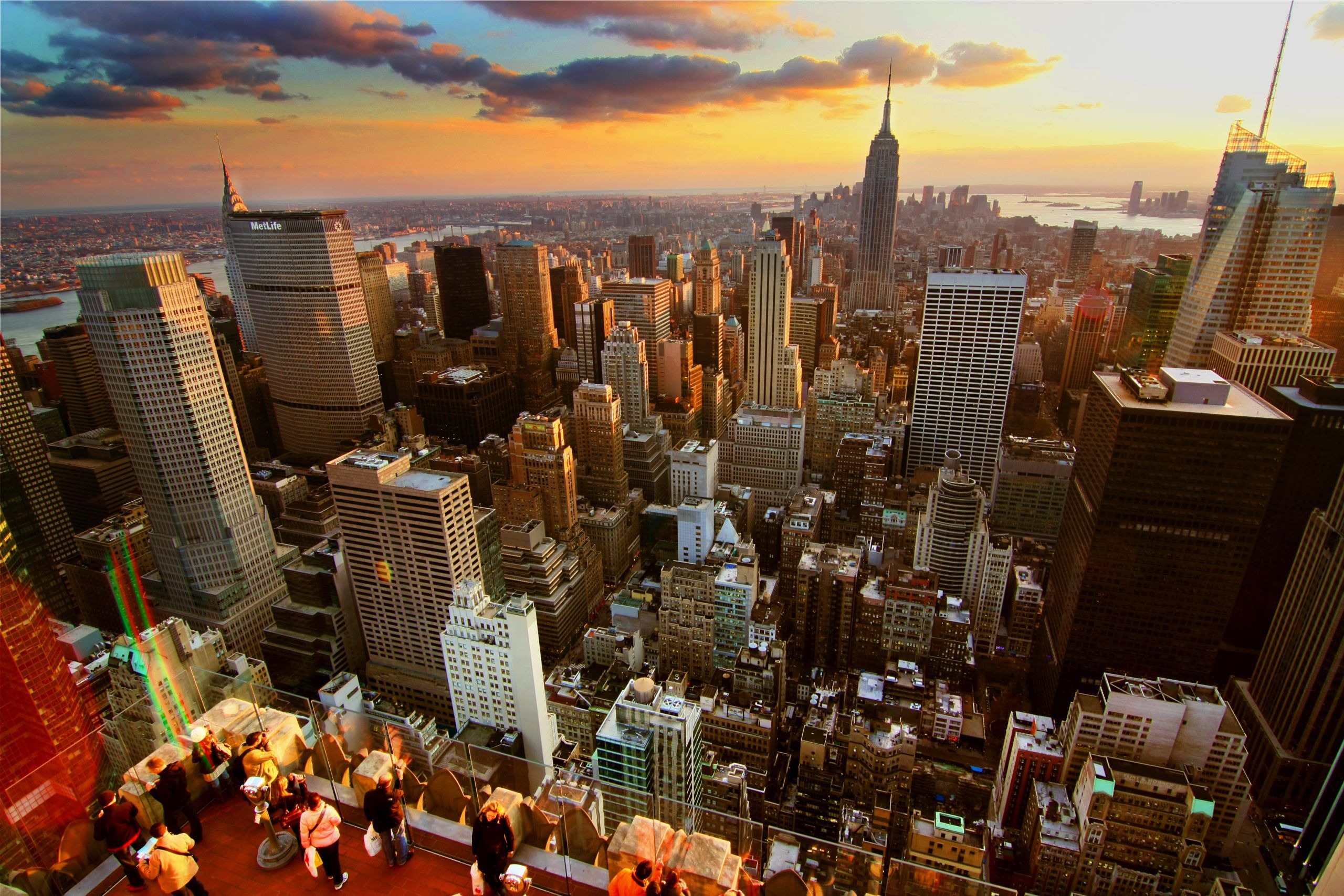La vista dal Top of the Rock