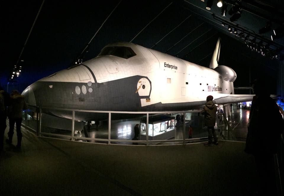 Navette spatiale Enterprise New York