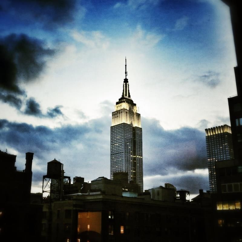 Ritratto maestoso dell'Empire State Building