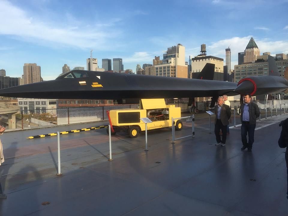 Avion furtif A-12 Blackbird New York