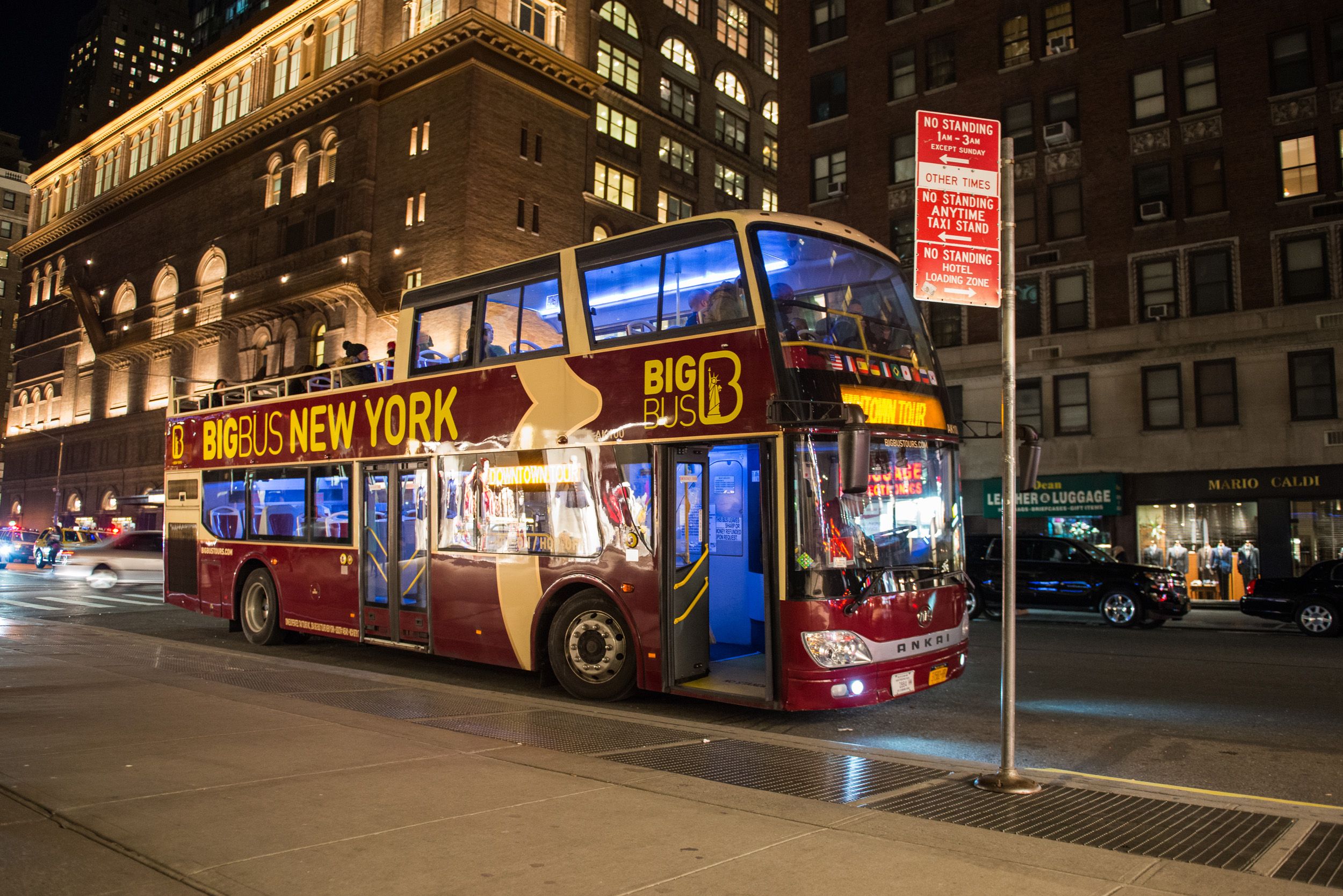 Bus de la compagnie Bis Bus à New York