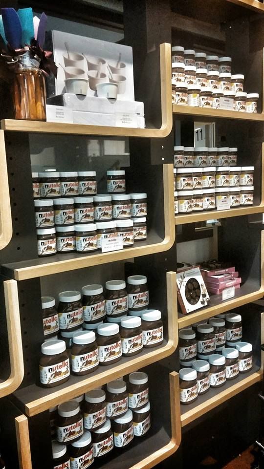 Nutella Bar New York pots