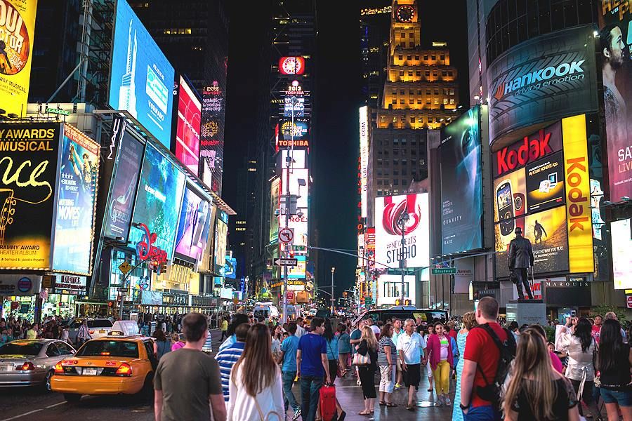 Times Square di notte