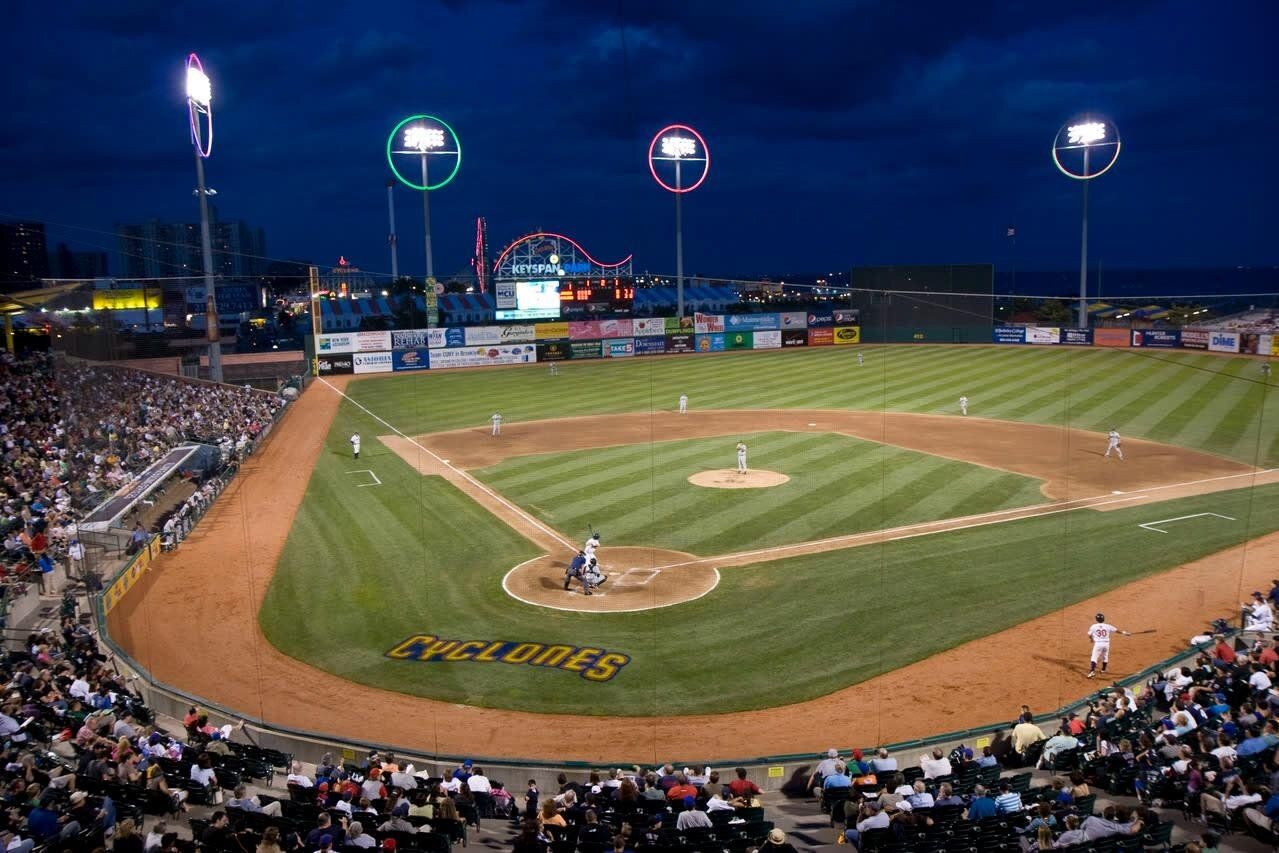Stade de baseball des Brooklyn Cyclones à New York