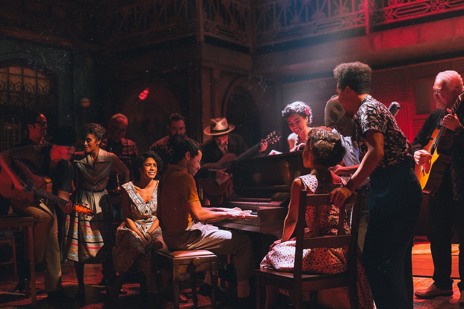 attori del musical Buena Vista Social Club a New York
