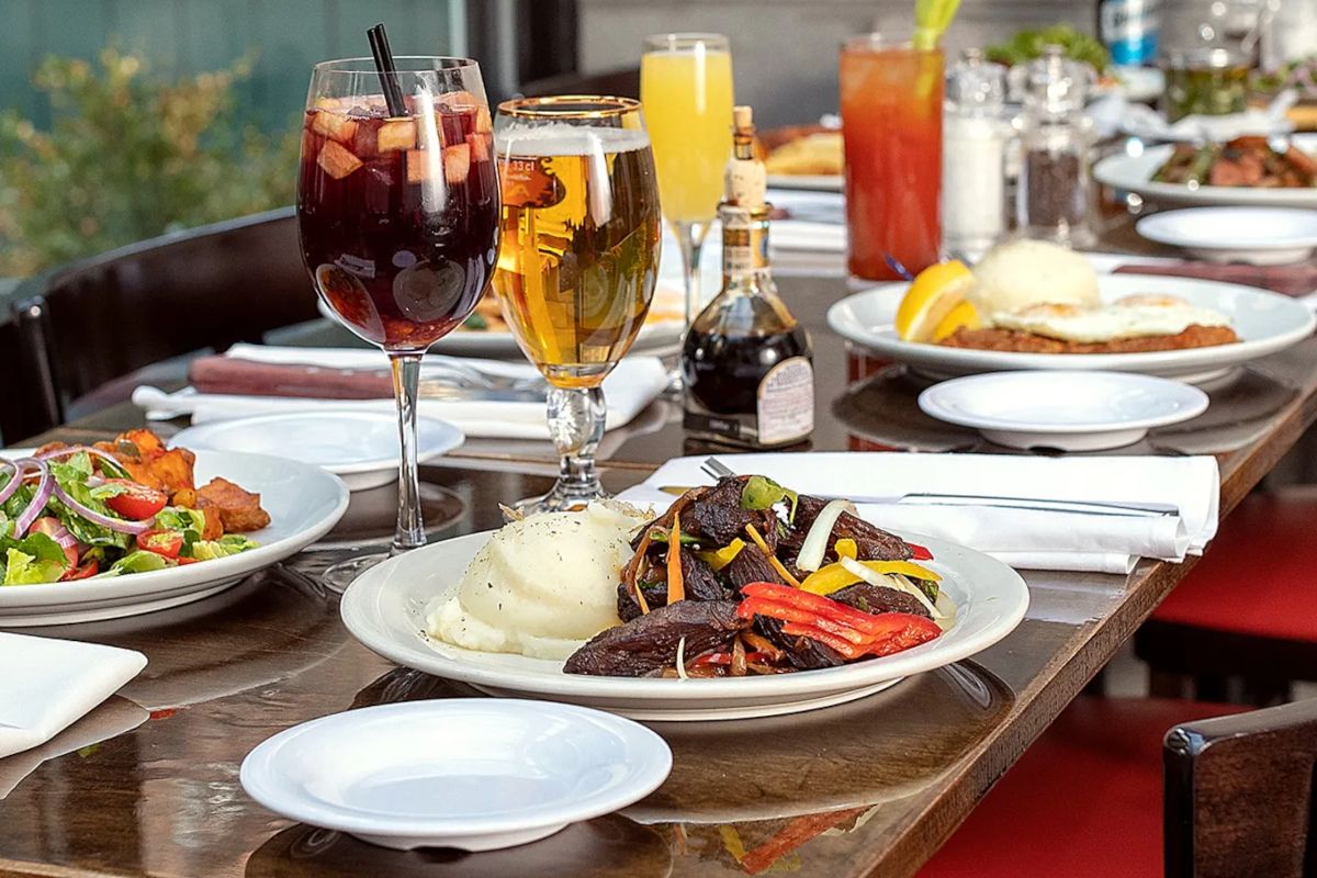 Piatto di carne in un ristorante argentino a New York