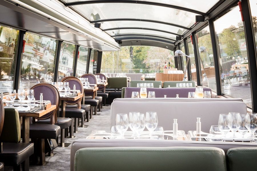 salle de restaurant du Bustronome