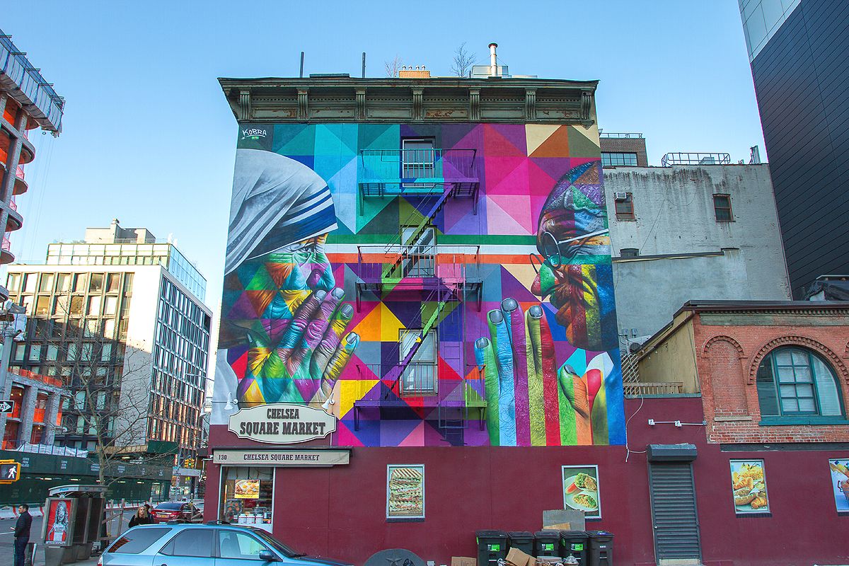 Dove sono gli affreschi di Eduardo Kobra a New York?