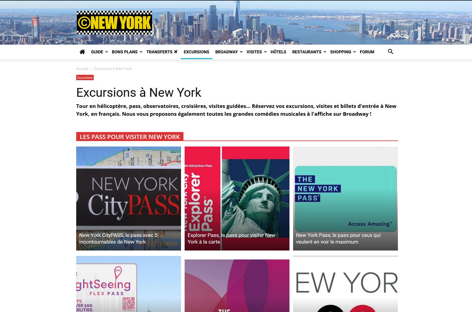 Come prenotare le tue visite e escursioni a New York?