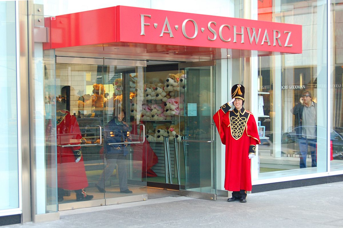 FAO Schwarz: il più grande negozio di giocattoli a New York