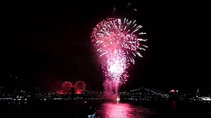 feu artifices 4 juillet new york