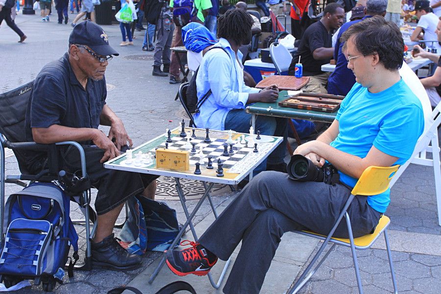 giocatori di scacchi new york