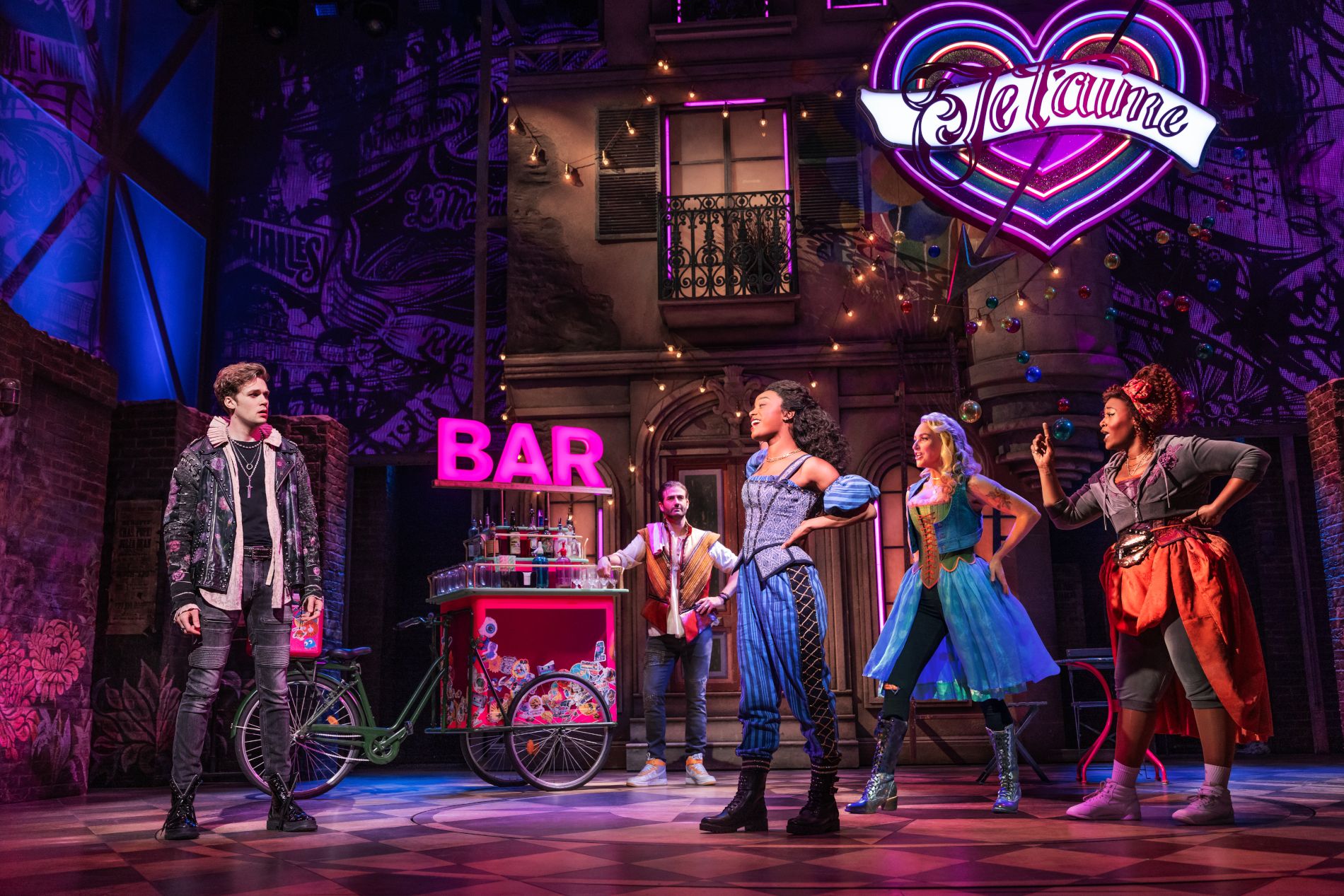 Scena del musical Juliet a New York