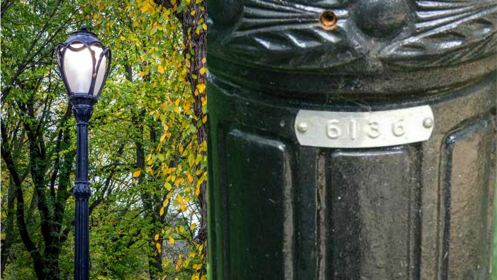 Il sorprendente segreto dei lampioni di Central Park