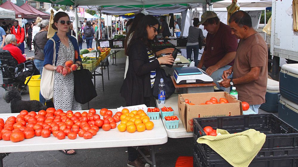Scopri il mercato biologico di Union Square a New York