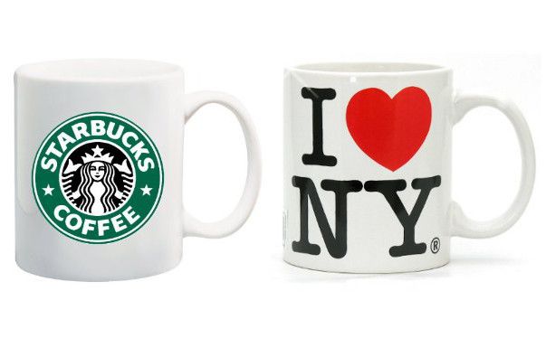 Tazze Starbucks e I Love New York