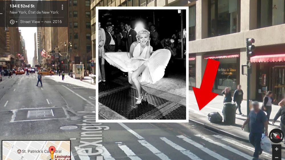 Fingiti per Marilyn Monroe a New York
