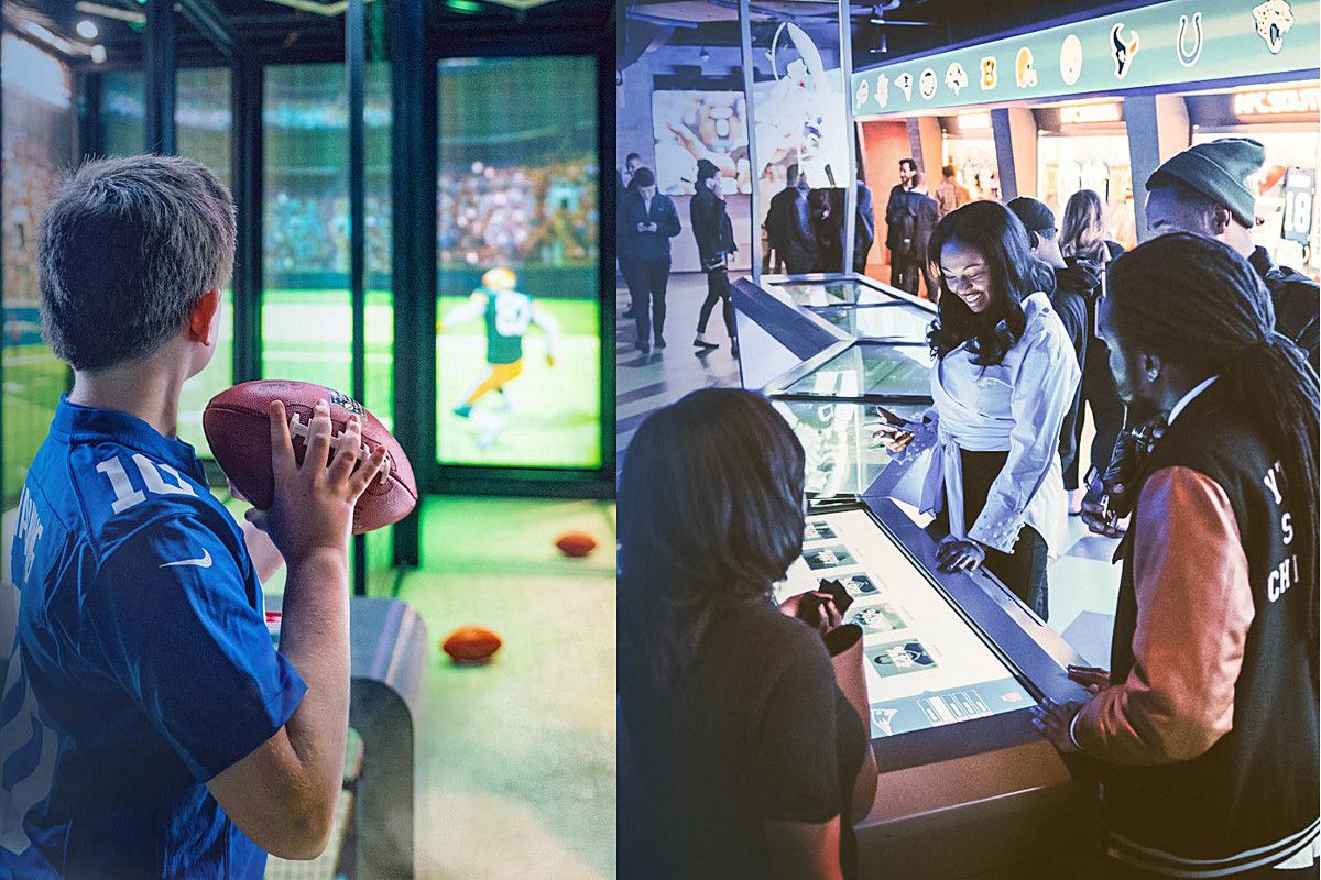 NFL Experience, il museo della lega di football americano