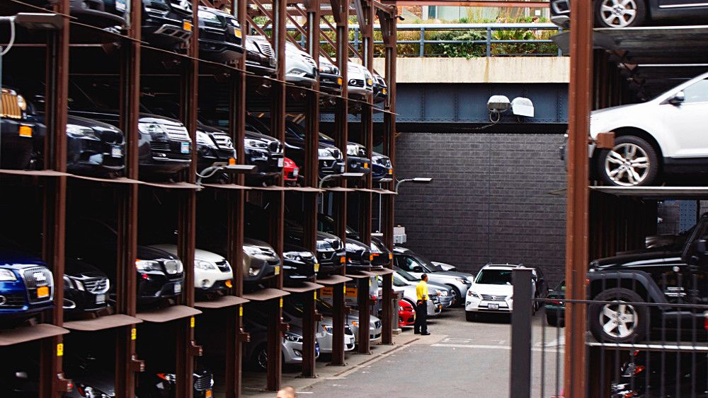 New York, la città dei parcheggi a più livelli