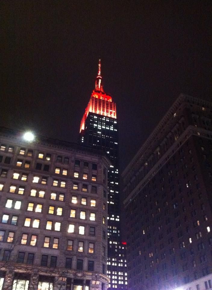 La freccia dell'Empire State Building