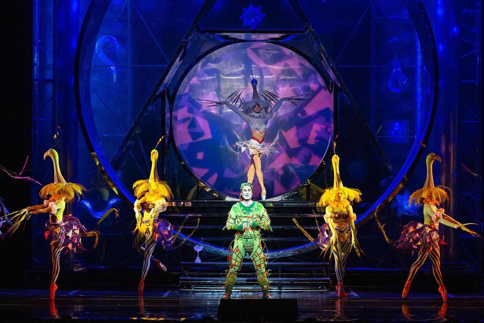 Scena dell'opera La Flûte enchantée a New York