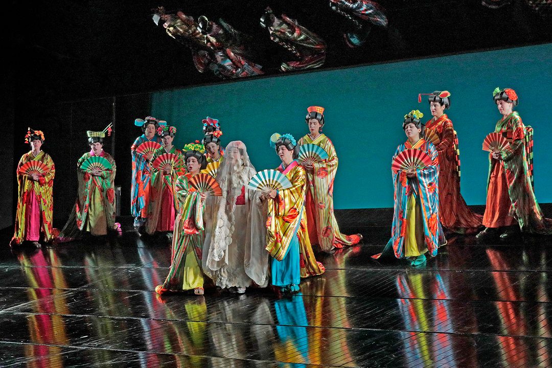 Scena dell'opera Madame Butterfly