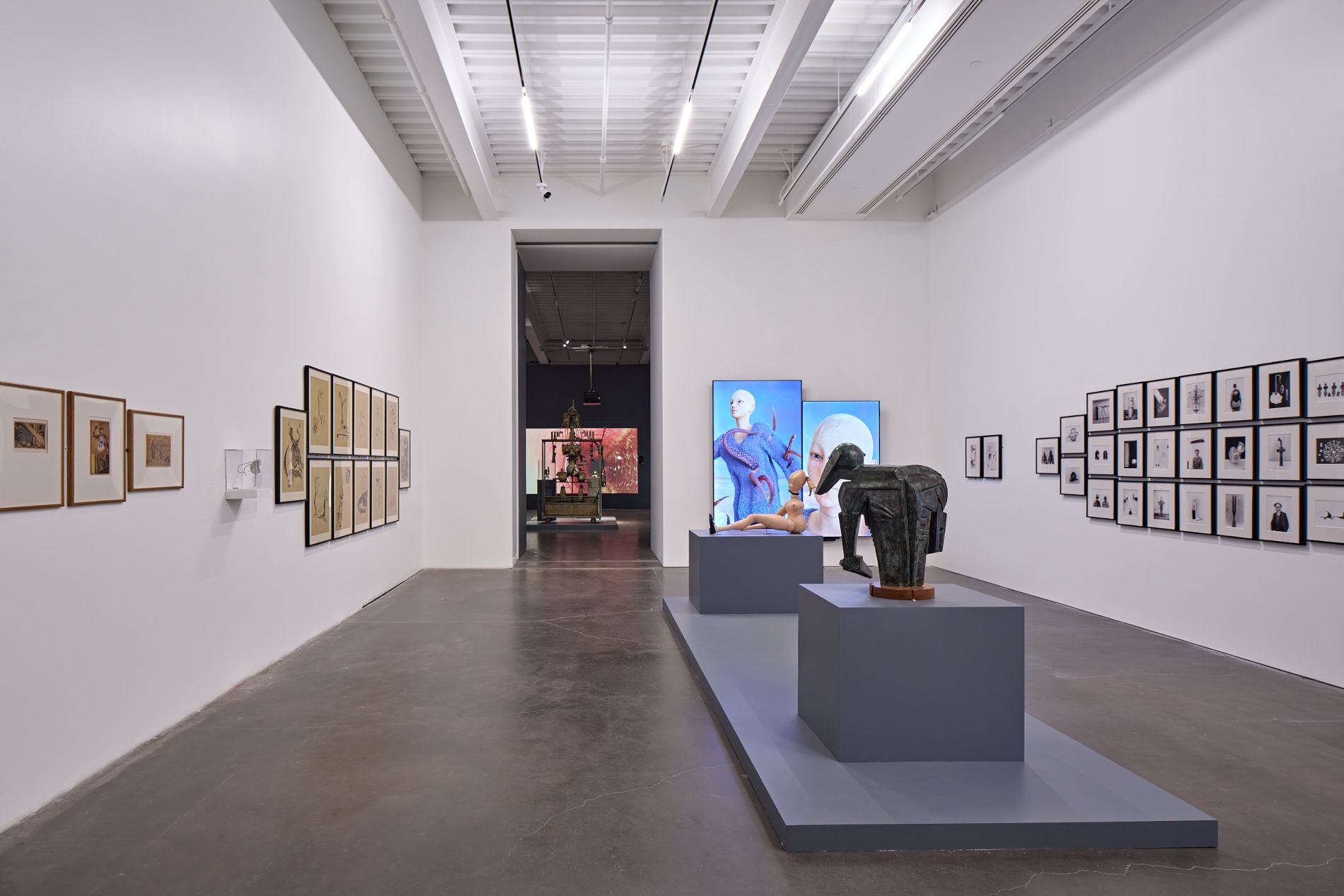 Sala espositiva al New Museum of Contempory Art di New York