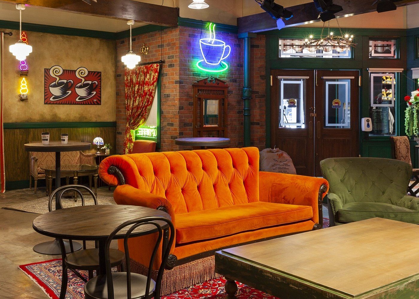 Décor du bar Central Perk à New York